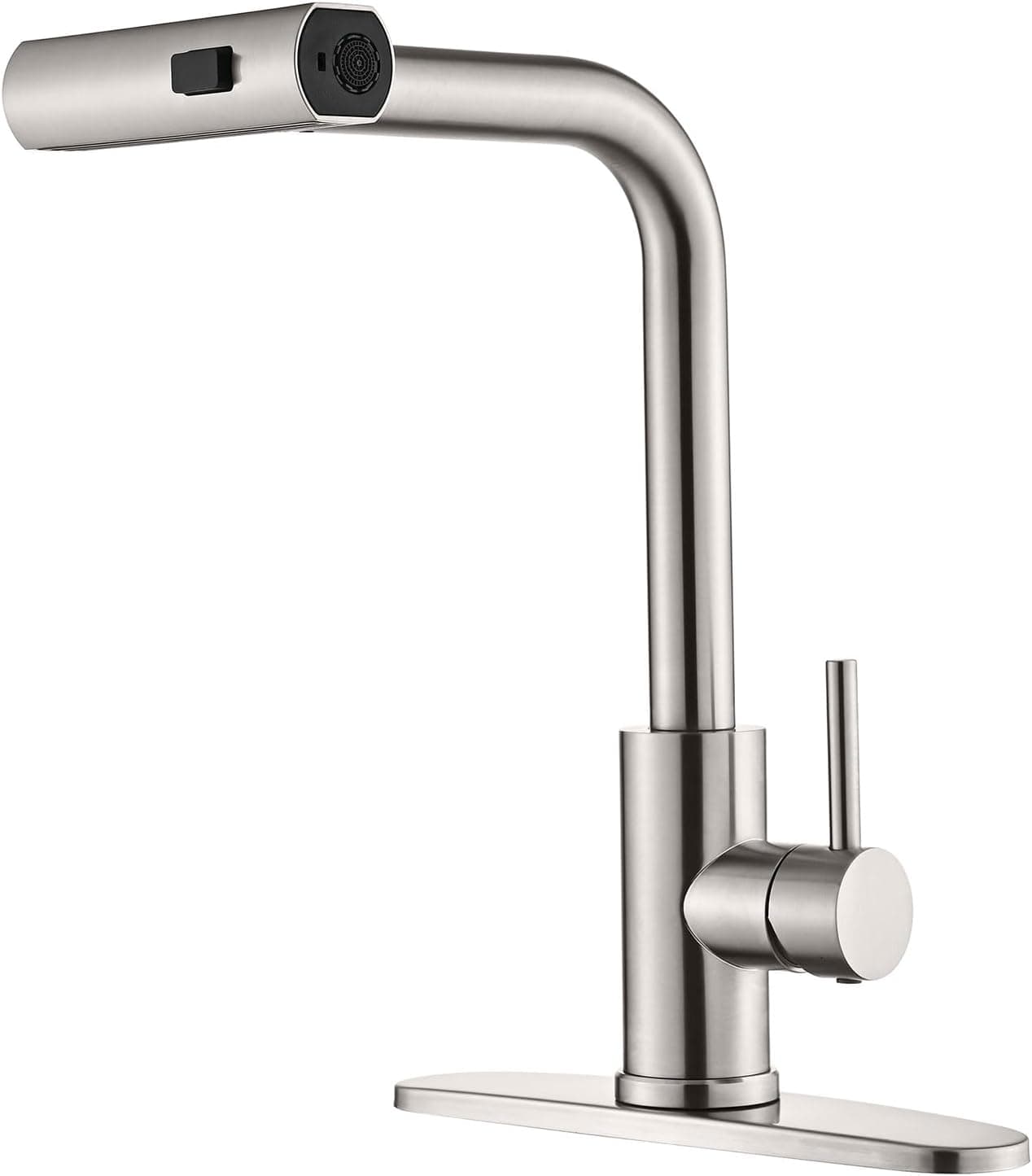 AVSIILE Brushed Nickel Kitchen Faucet main product image