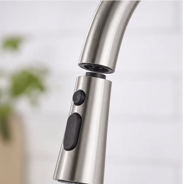 Delta Nicoli MagnaTite docking faucet detail